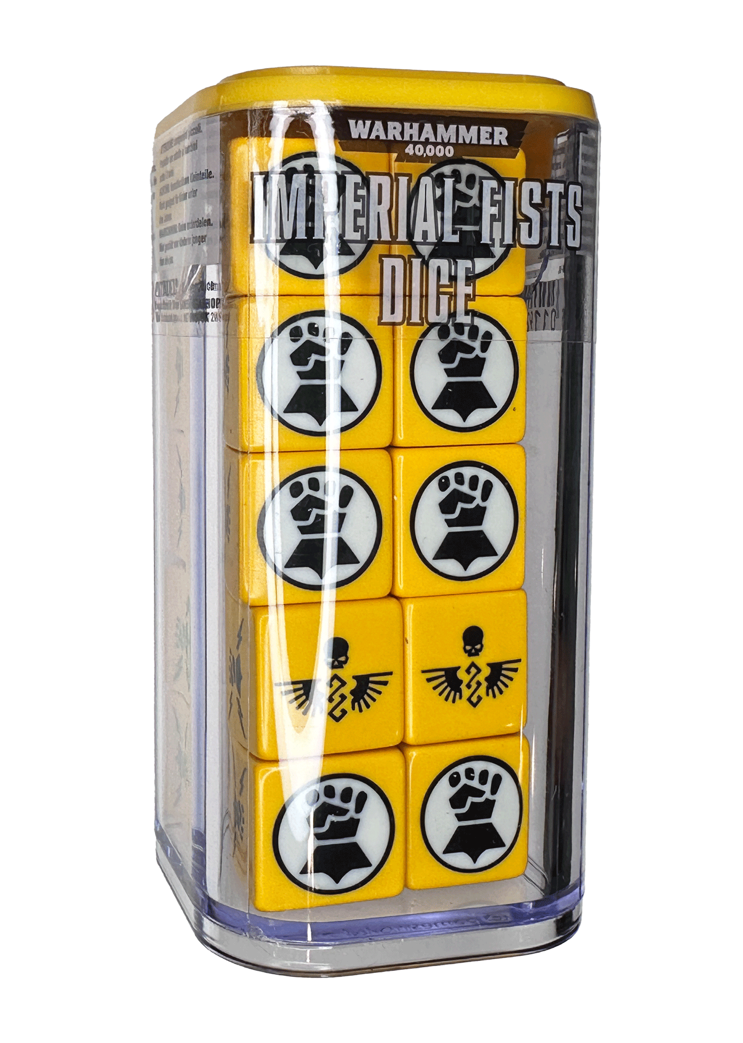 Warhammer 40K - Imperial Fists Dice (20 dice)