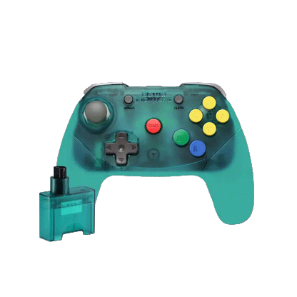 Brawler64 Wireless Edition (Ice Blue) Controller for N64