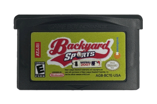 Backyard Sports Baseball 2007 (cart)