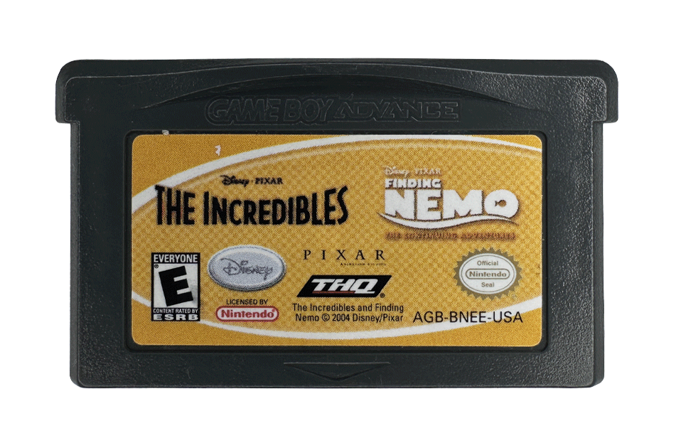 The Incredibles / Finding Nemo (cart)