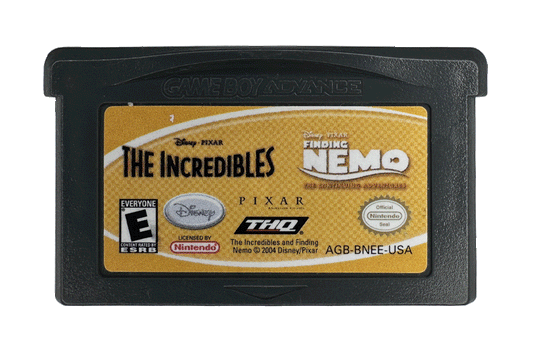 The Incredibles / Finding Nemo (cart)