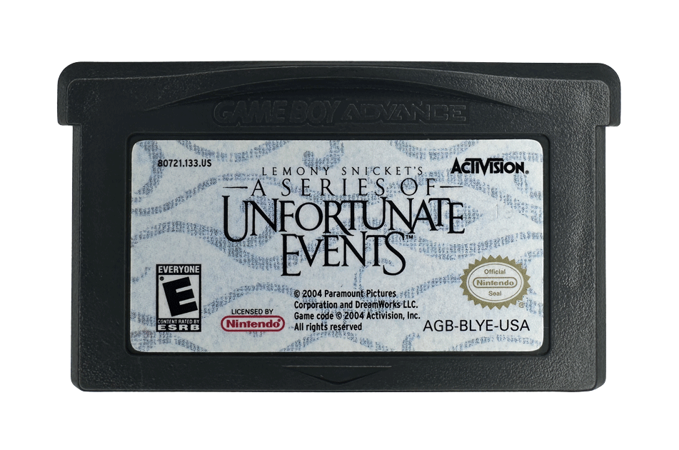 Lemony Snicket's - A Series of Unfortunate Events (cart)