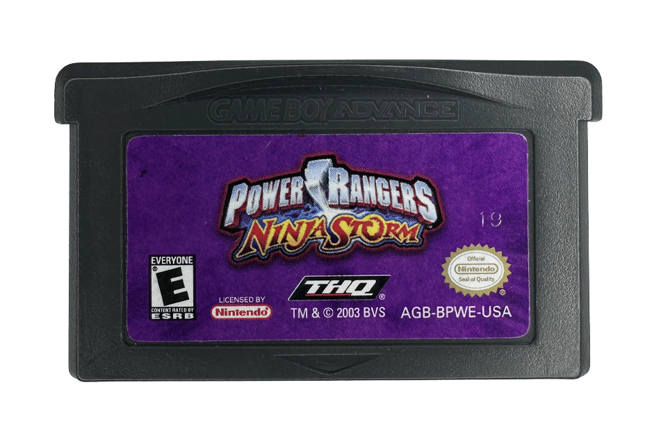 Power Rangers: Ninja Storm (cart)