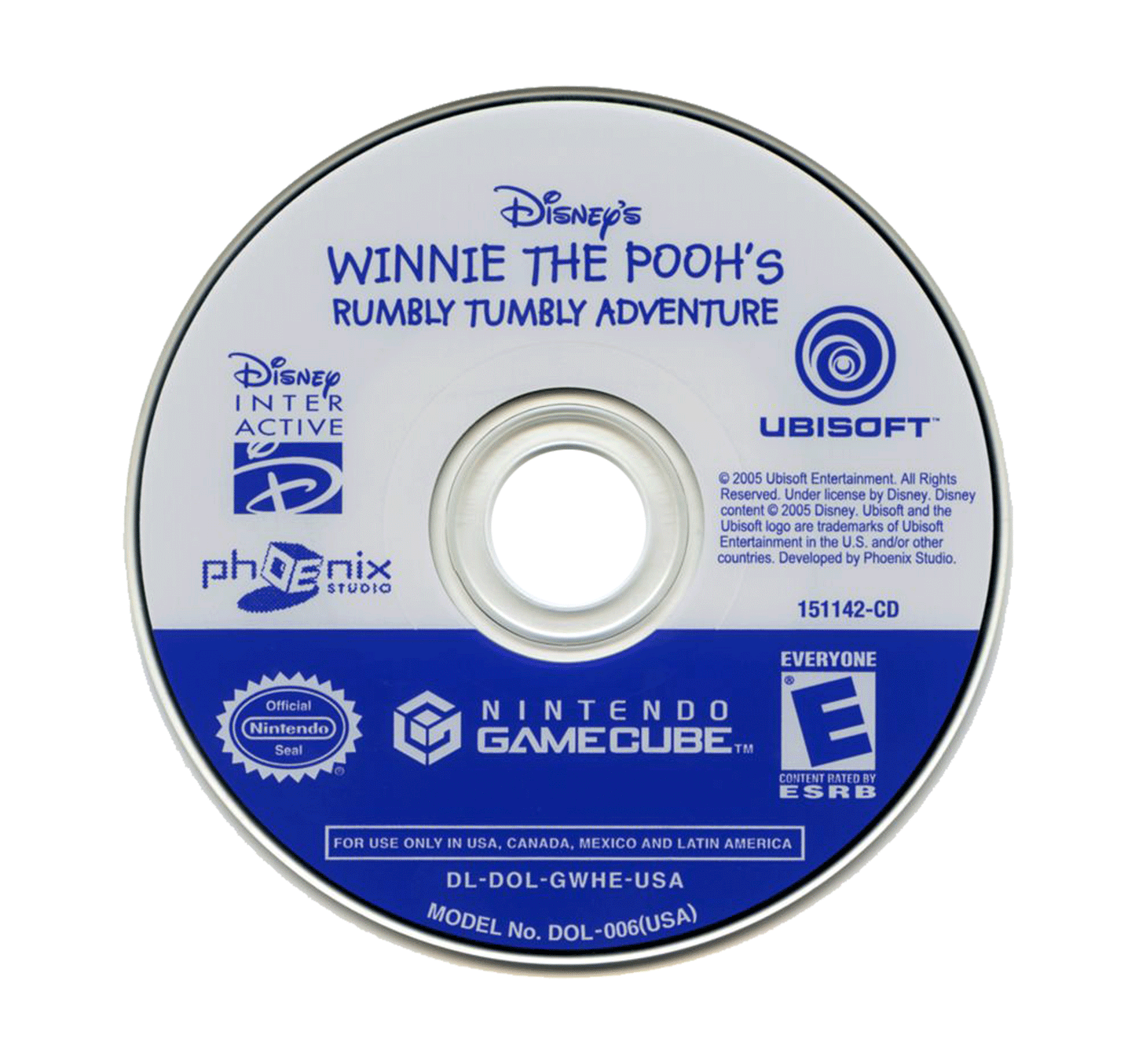 Winnie the Pooh's Rumbly Tumbly Adventure (disc)