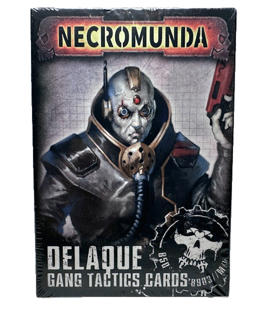 Necromunda Delaque Gang Tactics Cards (26 Cards)
