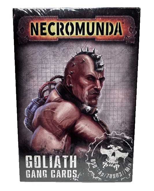 Necromunda Goliath Gang Tactics Cards (26 Cards)