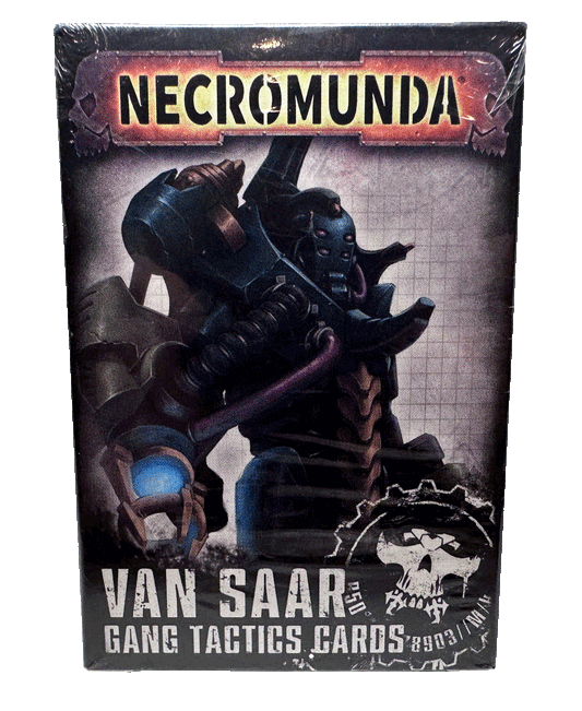 Necromunda Van Saar Gang Tactics Cards (26 Cards)