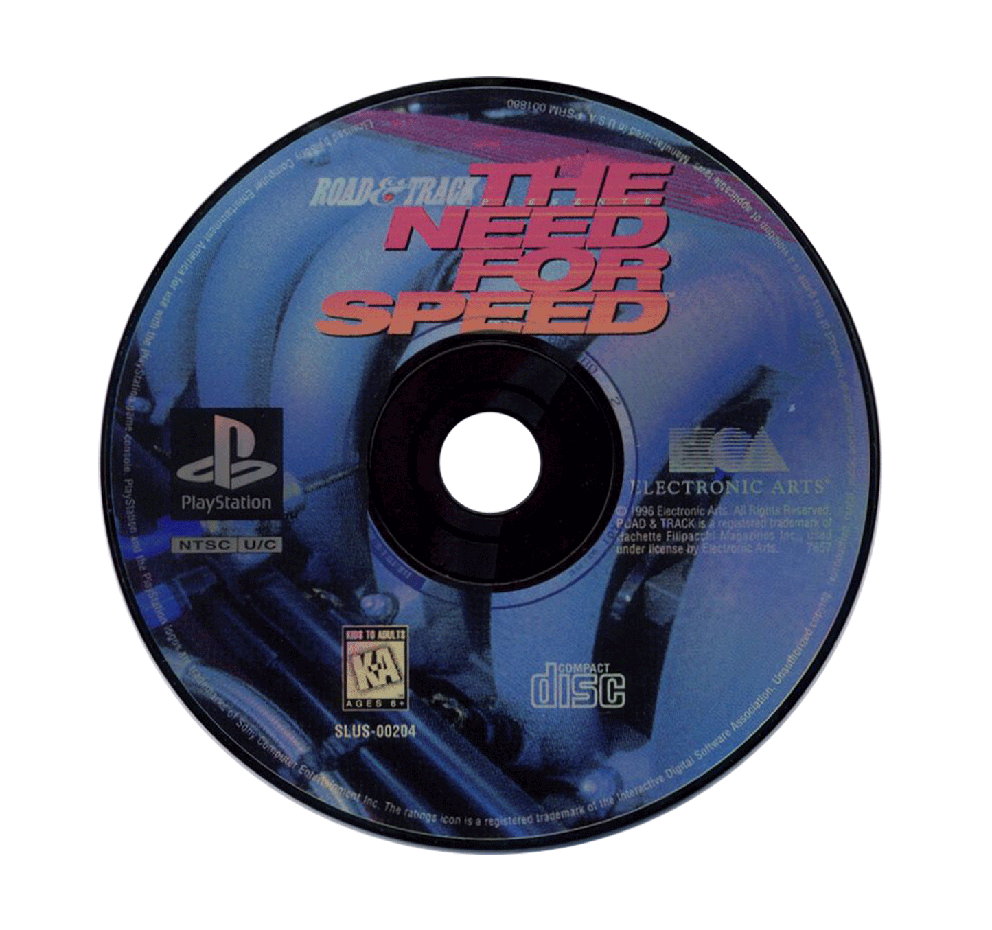 The Need for Speed - Road & Track (disc)