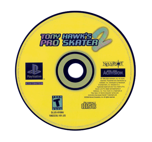 Tony Hawk Pro Skater 2 (disc)