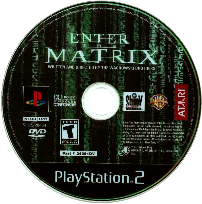 Enter The Matrix (disc)