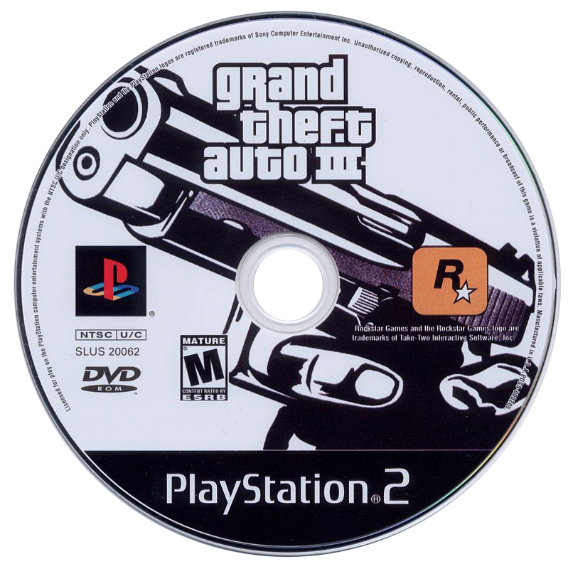 Grand Theft Auto III (disc)