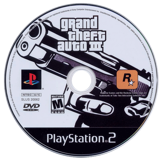 Grand Theft Auto III (disc)