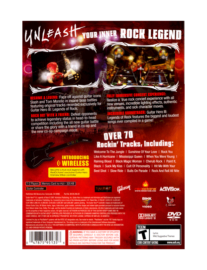 Guitar Hero III Legends of Rock (cib)