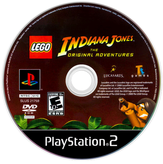 Lego Indiana Jones: The Original Adventures (disc)