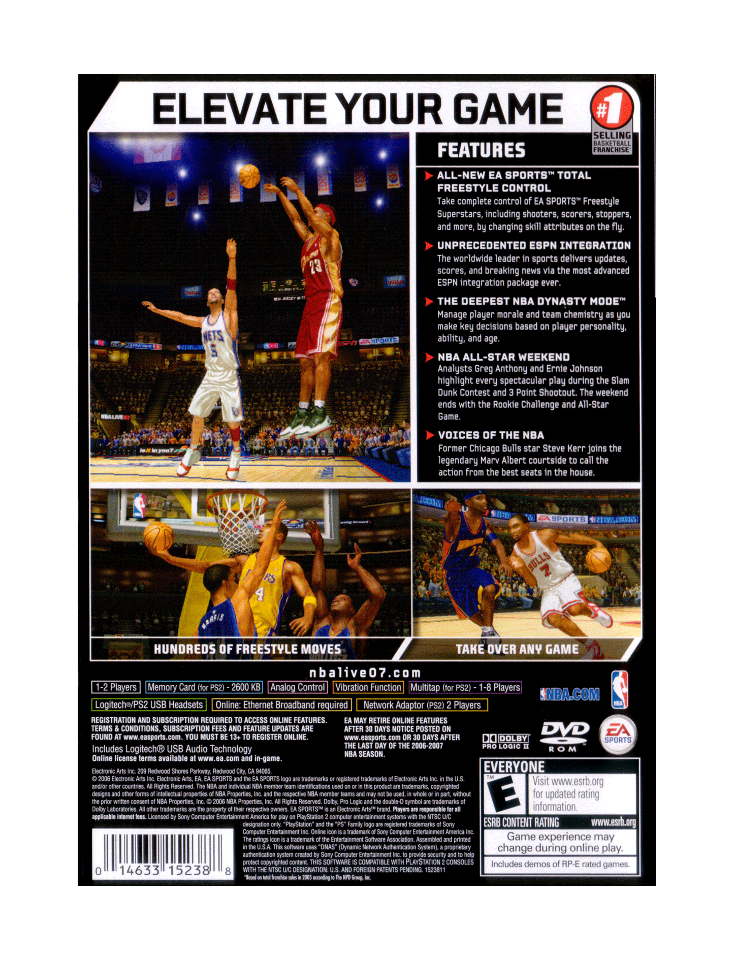 EA Sports NBA Live 07 (cib)