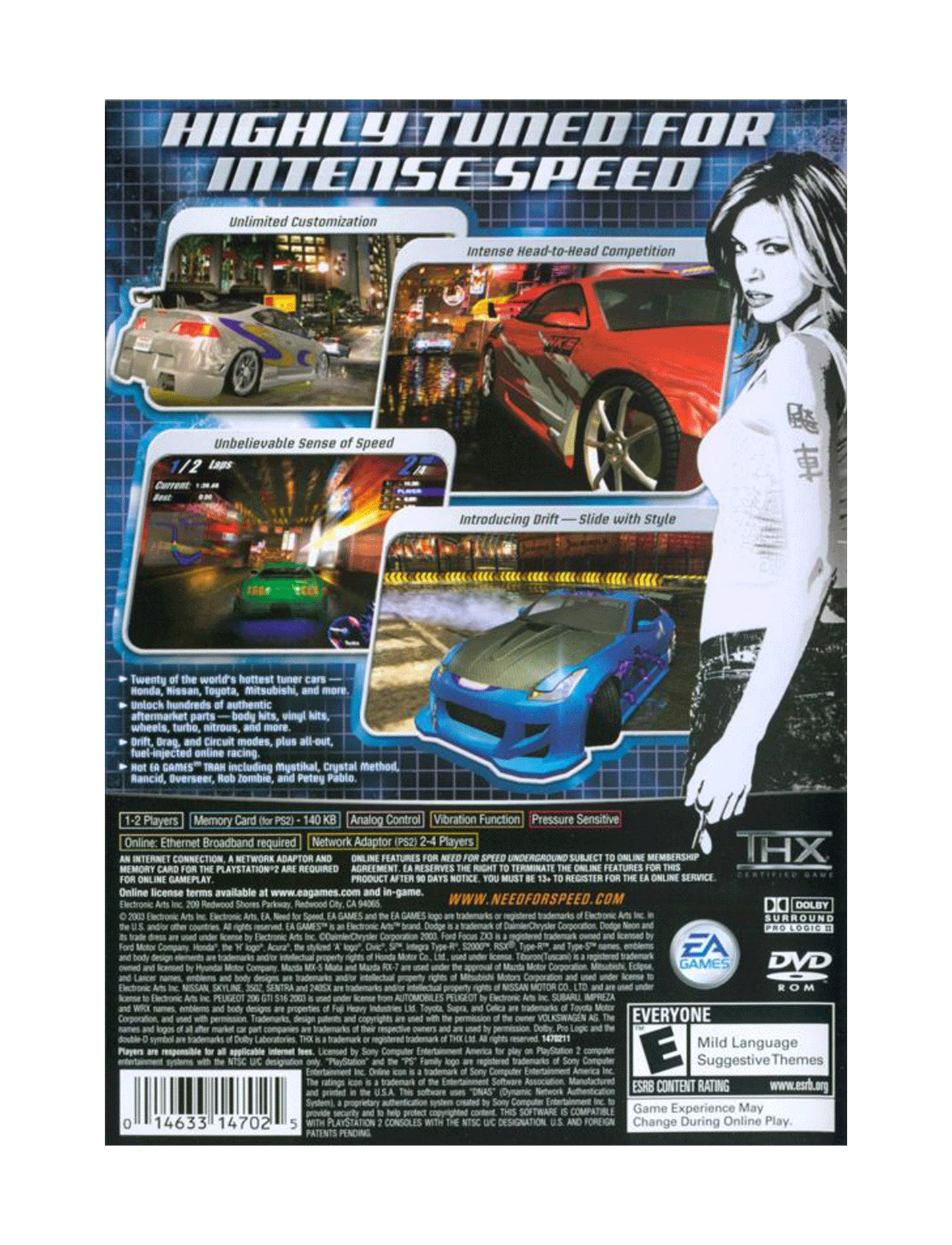 Need for Speed Underground (cib)