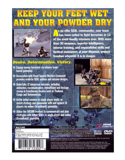 Socom U.S. Navy Seals (cib)