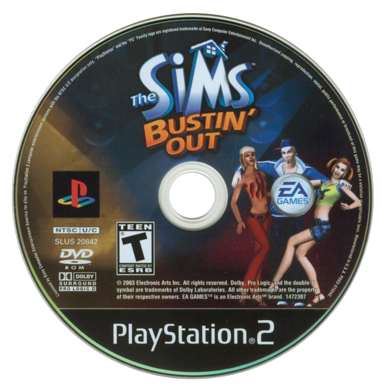 The Sims: Bustin' Out (disc)