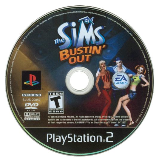 The Sims: Bustin' Out (disc)