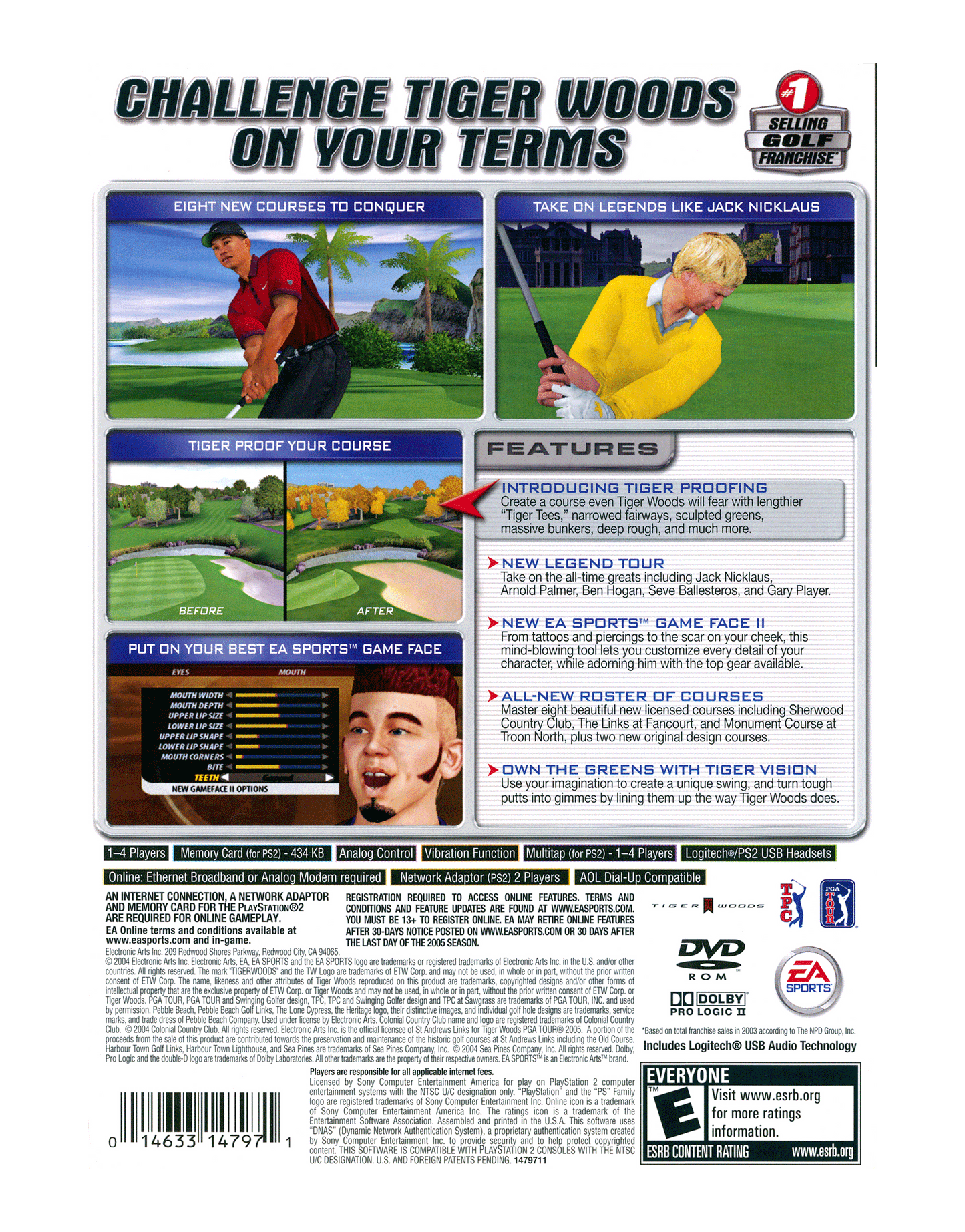 Tiger Woods PGA Tour 2005 (cib)