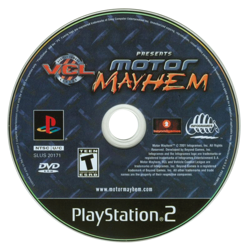 VCL presents Motor Mayhem (disc)