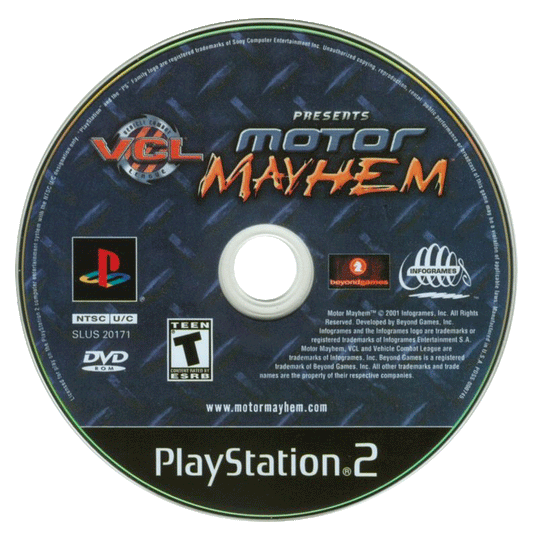 VCL presents Motor Mayhem (disc)