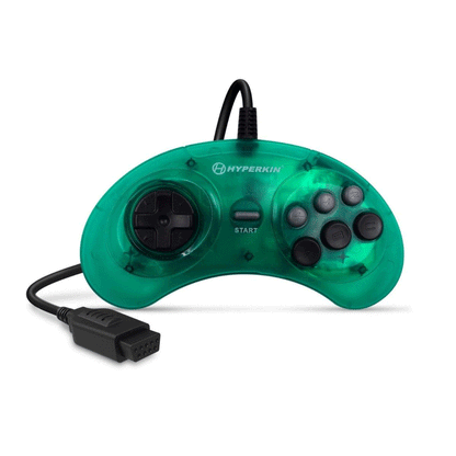 GN6 6-Button Controller for Genesis® [Wired] (Green)