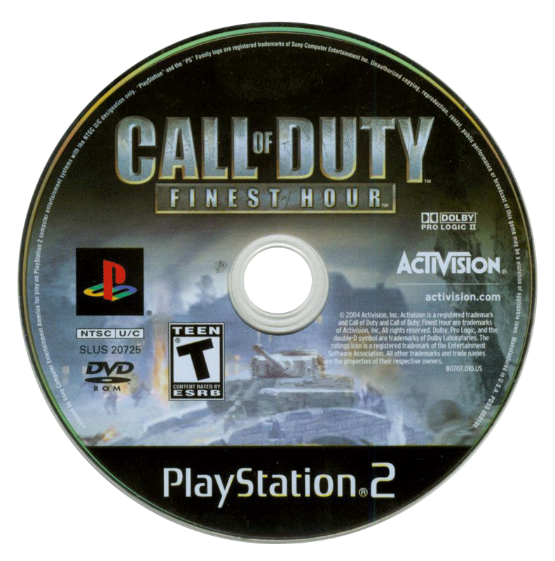 Call of Duty: Finest Hour (disc)