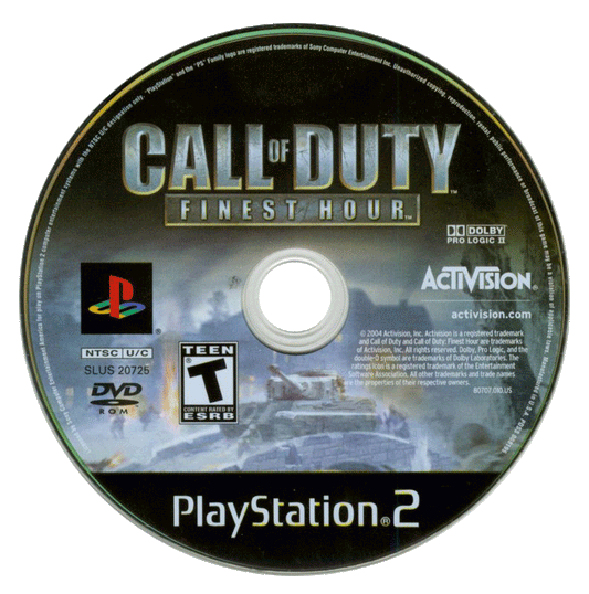 Call of Duty: Finest Hour (disc)