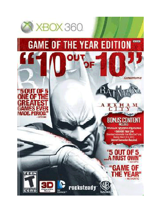 Batman Arkham City Game of the Year Edition (cib)