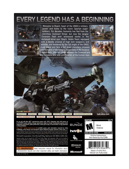 Halo Reach (cib)