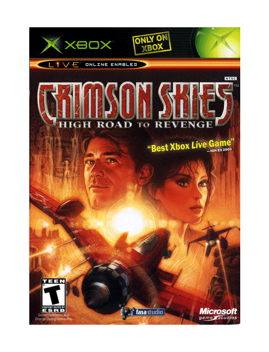 Crimson Skies High Road to Revenge (cib)