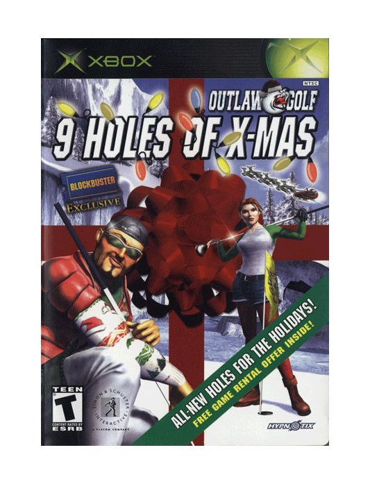 Outlaw Golf 9 Holes of X-Mas (cib)