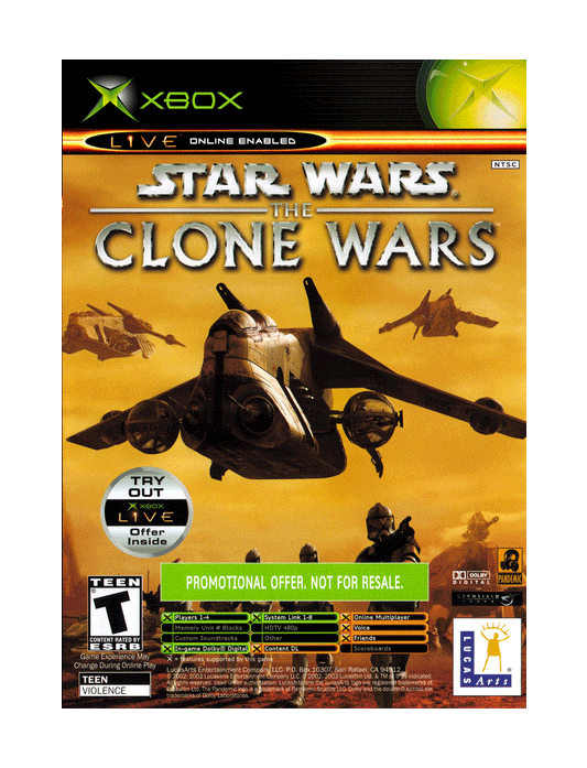 Star Wars: The Clone Wars / Tetris Worlds (cib)